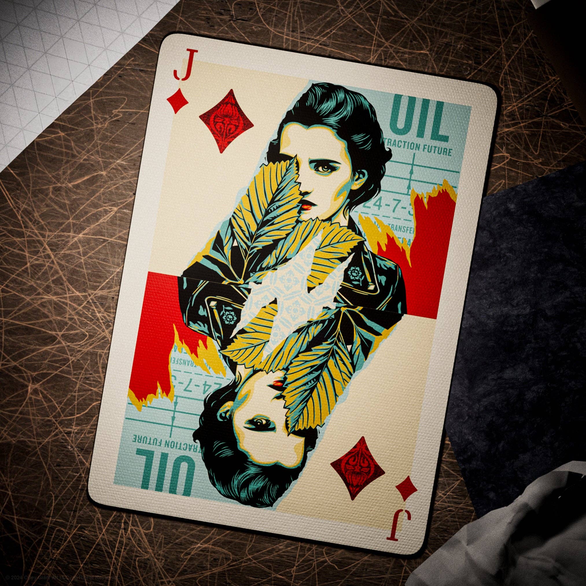 OBEY Playing Cards: Collage