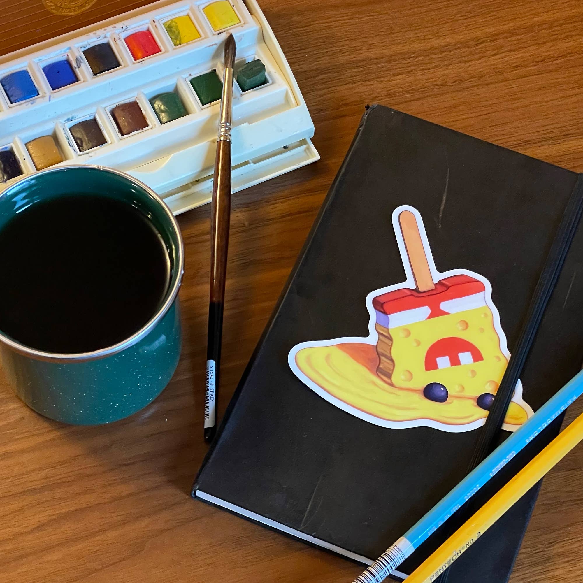 "Disaster Under the Sea" Melted Popsicle Vinyl Sticker