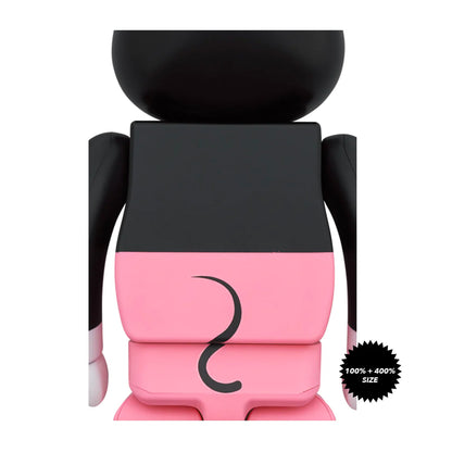 BOX LUNCH MINNIE MOUSE 100% and 400% Be@rbrick Set