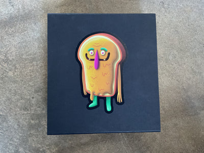 TARTINE: Peanut Butter Toast Edition by Nicolas Barrome Forgues x Martian Toys x Rlux Customs