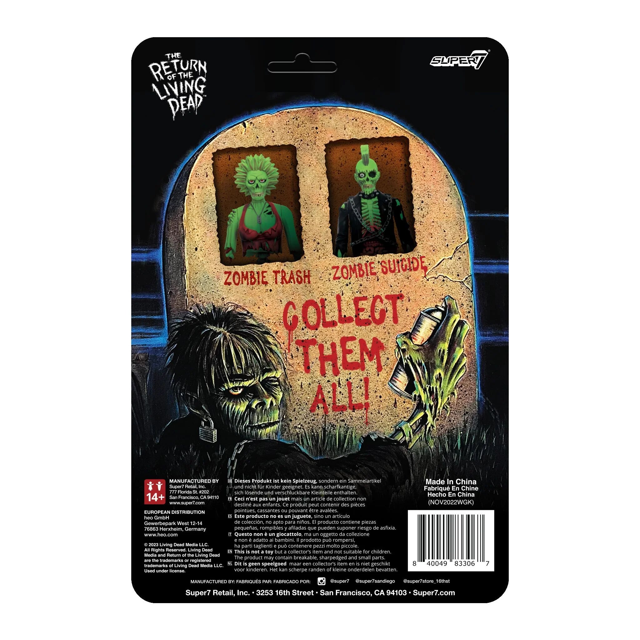 Return of the Living Dead ReAction Wave 1 - Zombie Trash