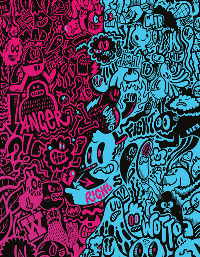 "Hate Speech" 18x24 Screen Print