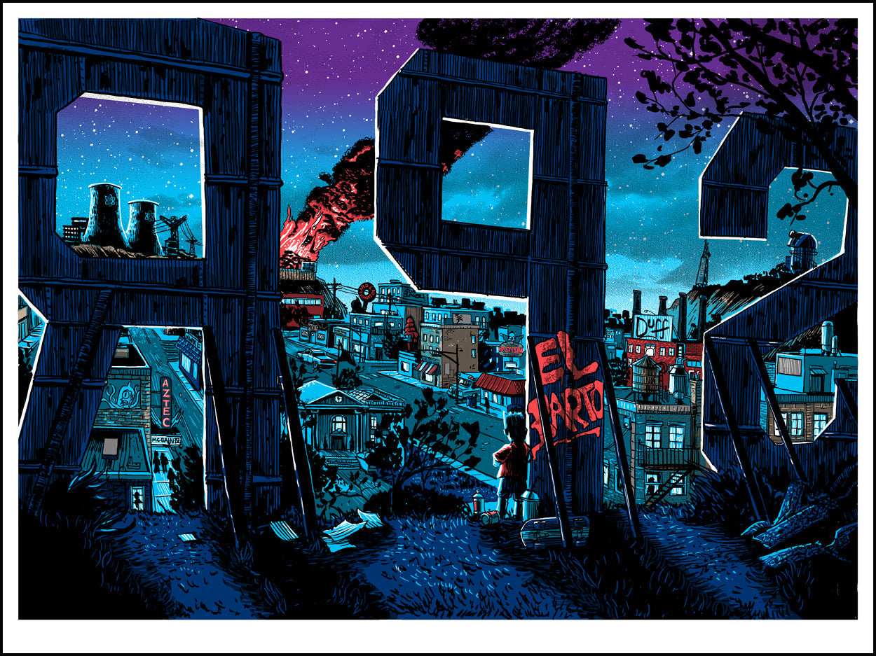 Springfield at Night by Tim Doyle