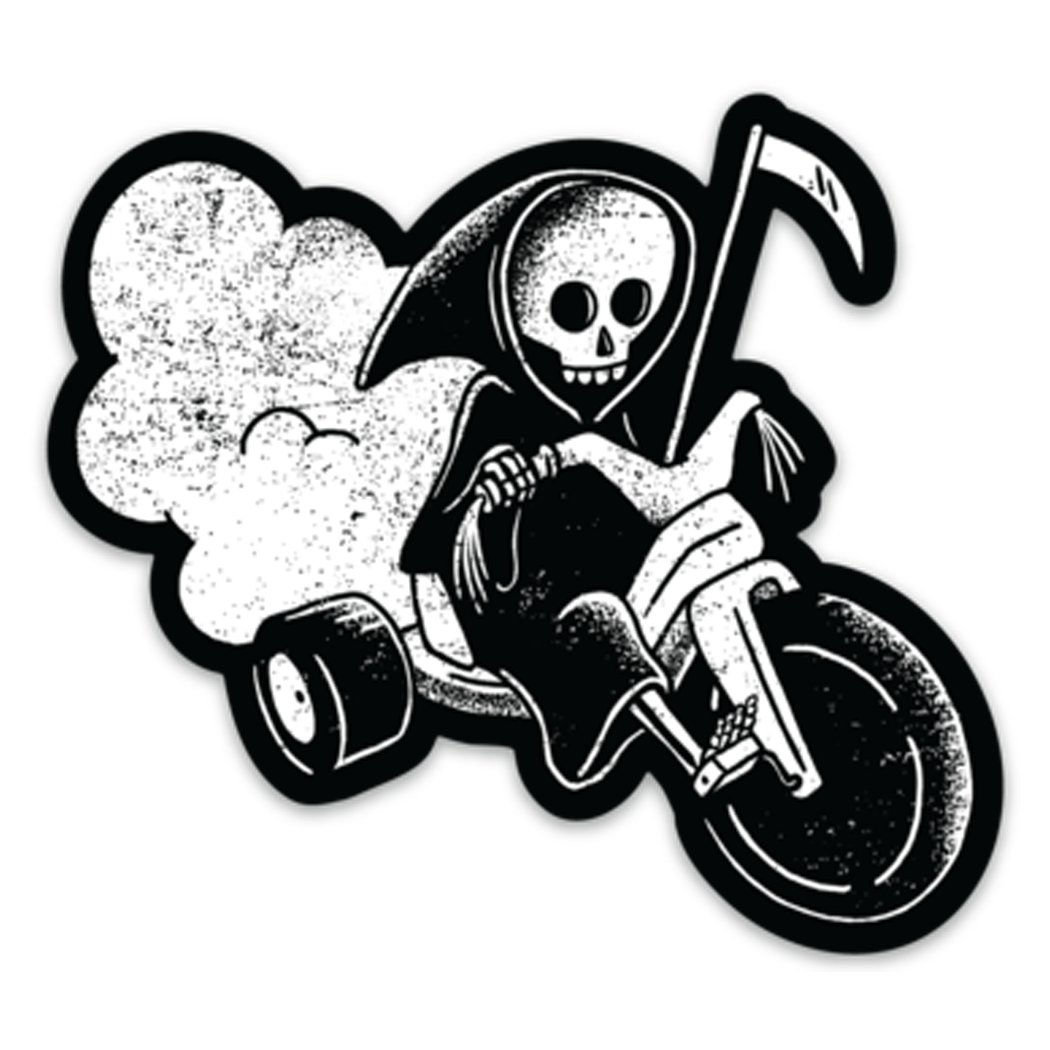 Death Wheel Sticker