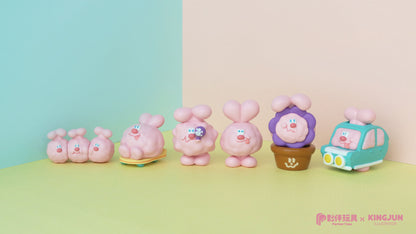 King Jun Stupid Rabbits Blind Box Series