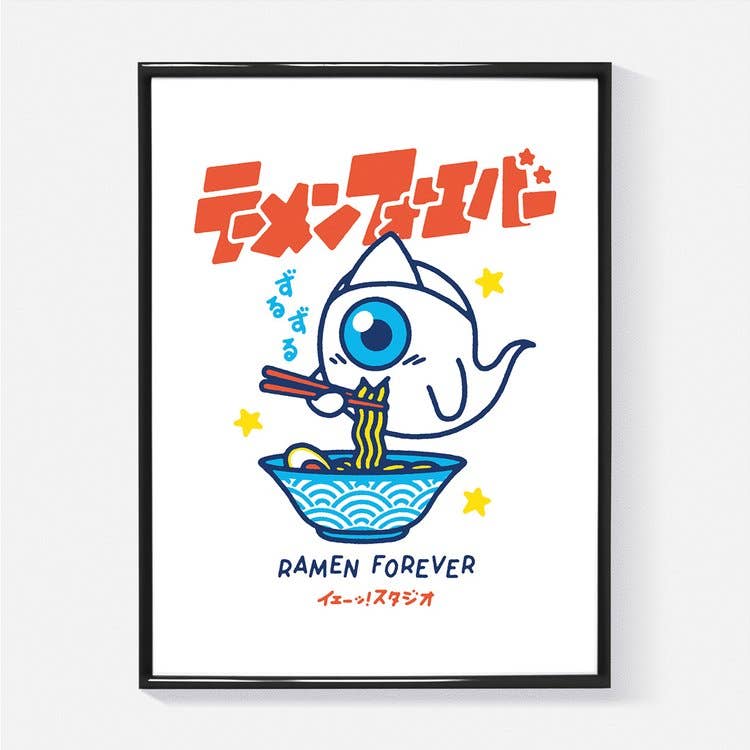 “Ramen Forever” poster (Format 30x40cm)