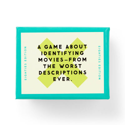 Brass Monkey Mini Poorly Explained Movies - 80s Edition