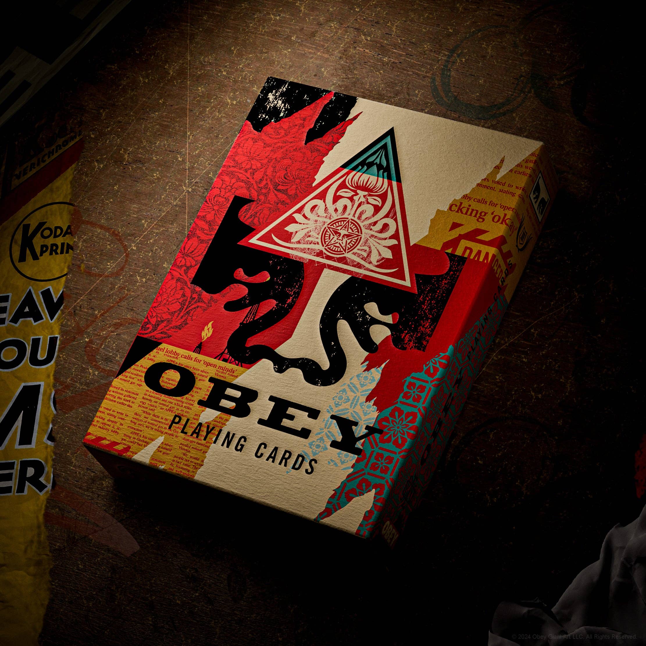 OBEY Playing Cards: Collage