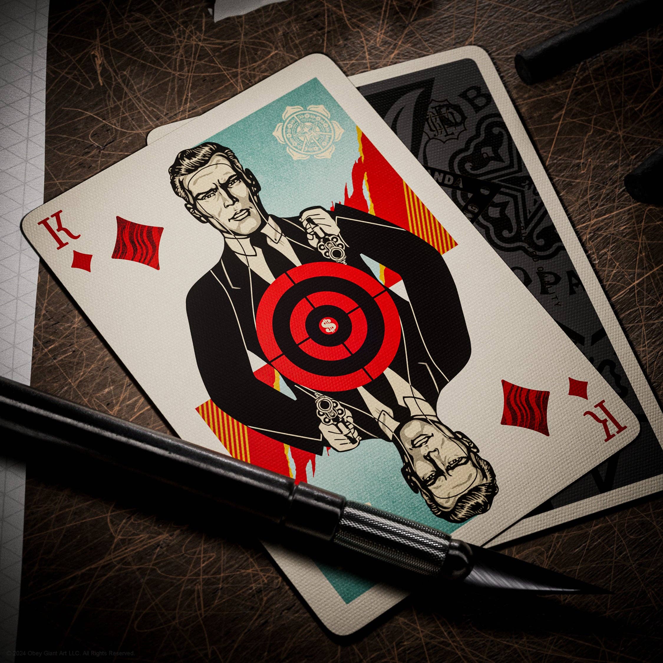 OBEY Playing Cards: Collage