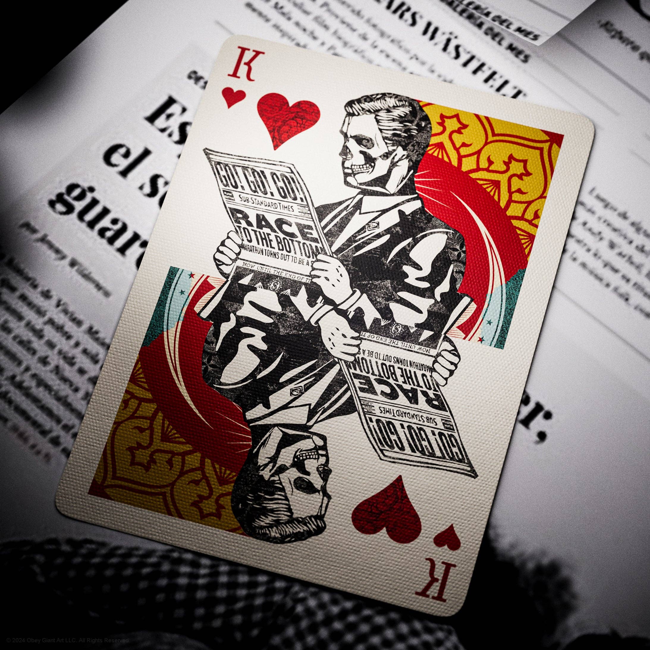 OBEY Playing Cards: Collage