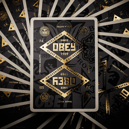 OBEY Playing Cards: Collage