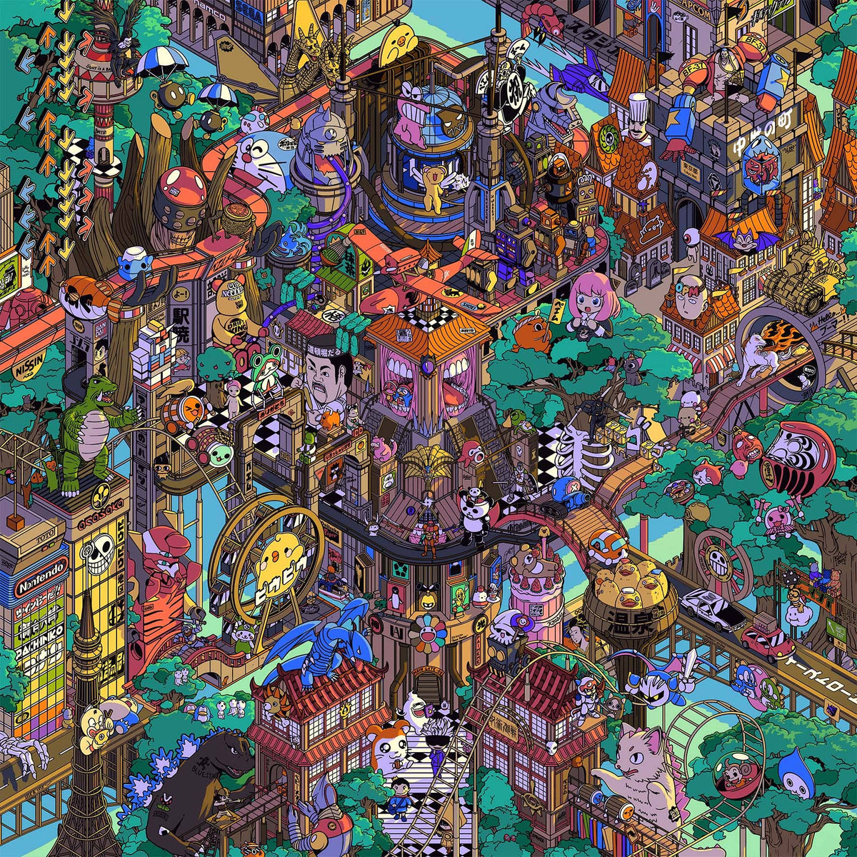 TOKYO PARADE Print ✨: 30 x 30