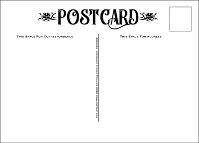 Botanical Zen Postcard Set- 6 postcards