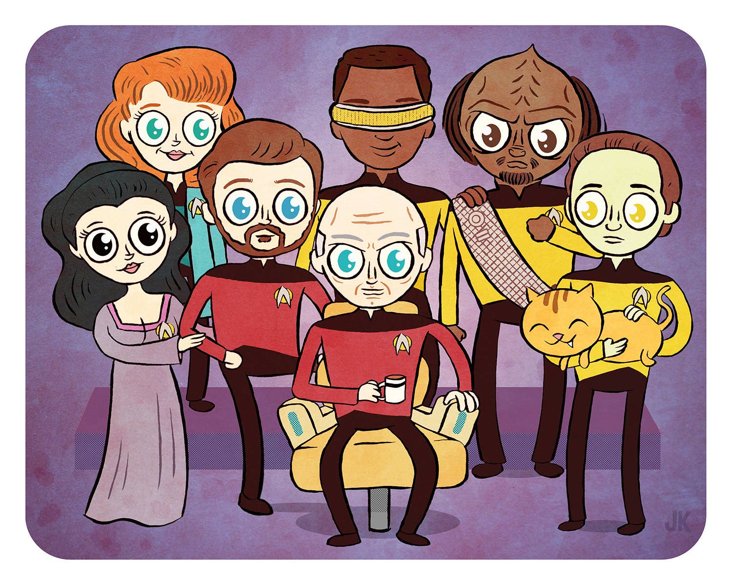 "TNG" 8 x 10 print