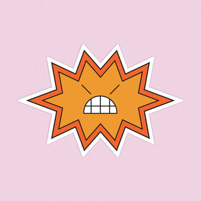 Anger: An Anxiety Language Sticker