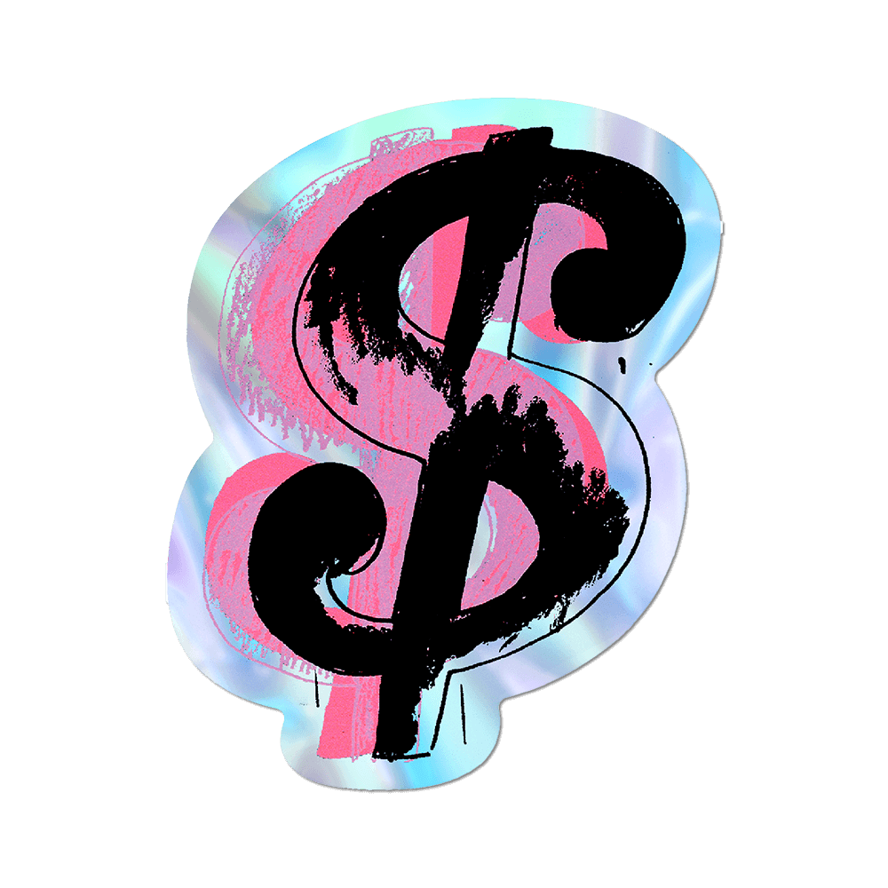 Dollar Sign by Warhol