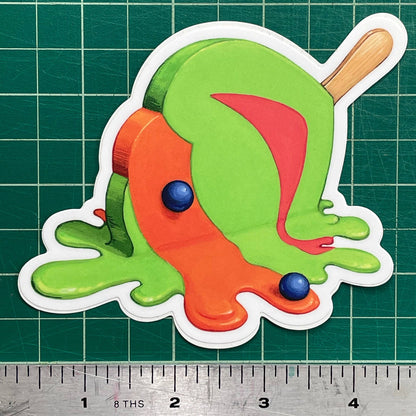 "Party Dud_" Sticker